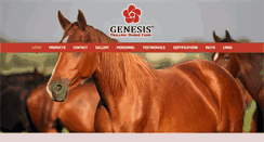 Desktop Screenshot of organic-horse-feed.com