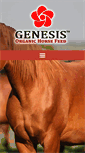 Mobile Screenshot of organic-horse-feed.com